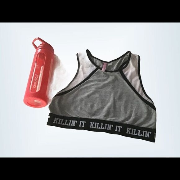 KILLIN It Graphic Sports Bra Size S - Picture 1 of 2